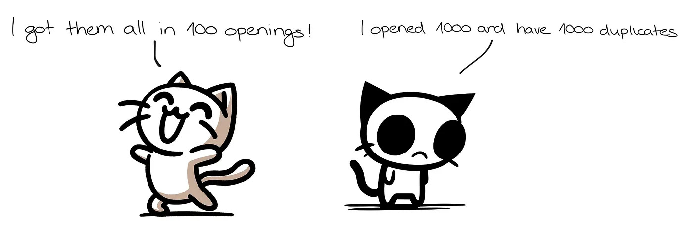 Coupon Collector's Problem Illustration